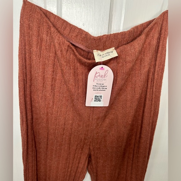 NWT Rust Golden Hour Flares - Picture 3 of 6